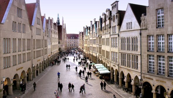 Die Stadt Münster hat ein Modell für bezahlbaren Wohnraum entwickelt, das funktioniert. © Foto: Presseamt Münster / Tilman Roßmöller