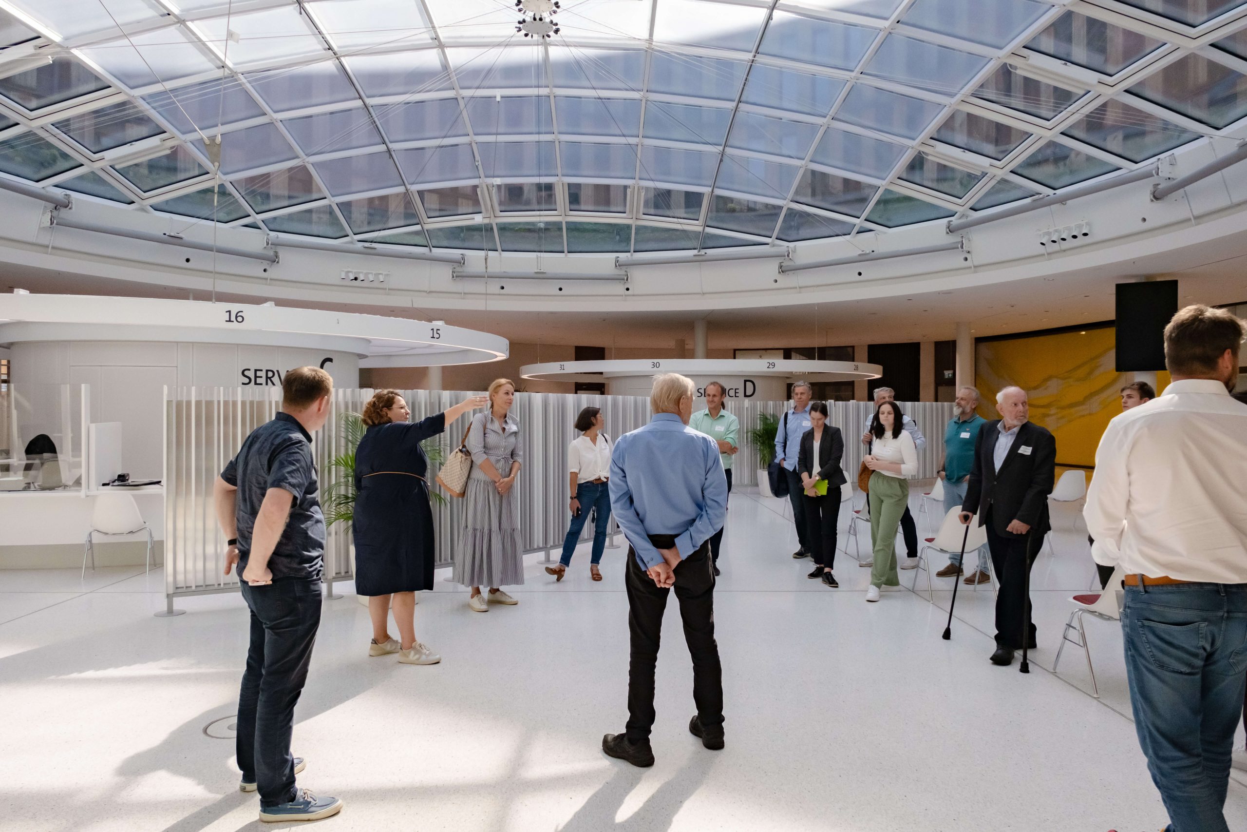 Vierter Halt der Bauwende unterwegs von Gemeinschaftswerk Nachhaltigkeit in Kooperation mit der Deutschen Gesellschaft für Nachhaltiges Bauen (DGNB) in Freiburg am 20.09.2023. Fotos: Martin Ziaja Photography