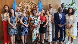 During the HLPF, representatives of the Global Forum for National SDG Advisory Bodies met to share their knowledge and experience and to network with each other. Photo: RNE